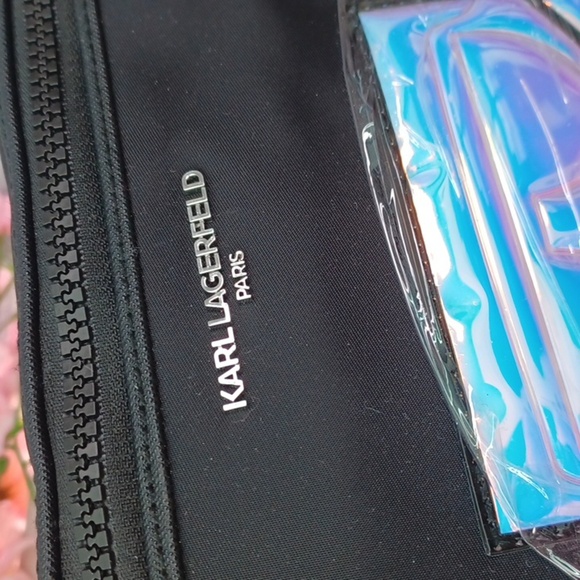 Karl Lagerfeld Waist Bag Fanny Pack NWT - Picture 2 of 10